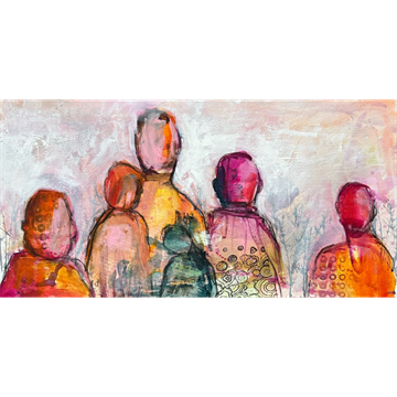 Maleri 50 x 100 cm 